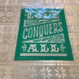 Chalk Couture Transfer - Love Conquers All